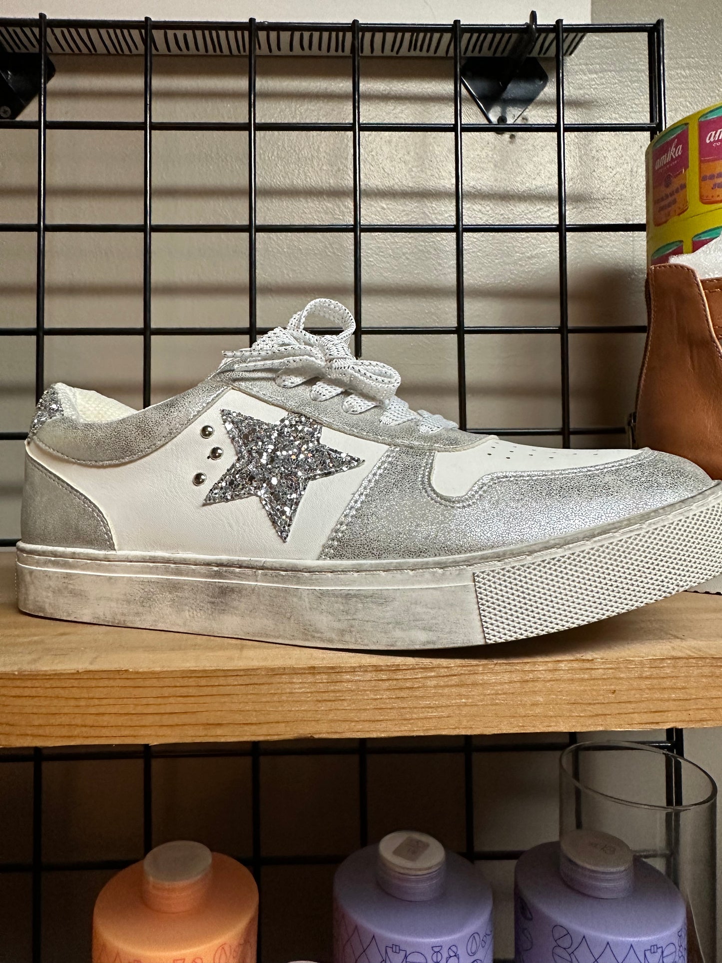 Silver Constellation Sneaker