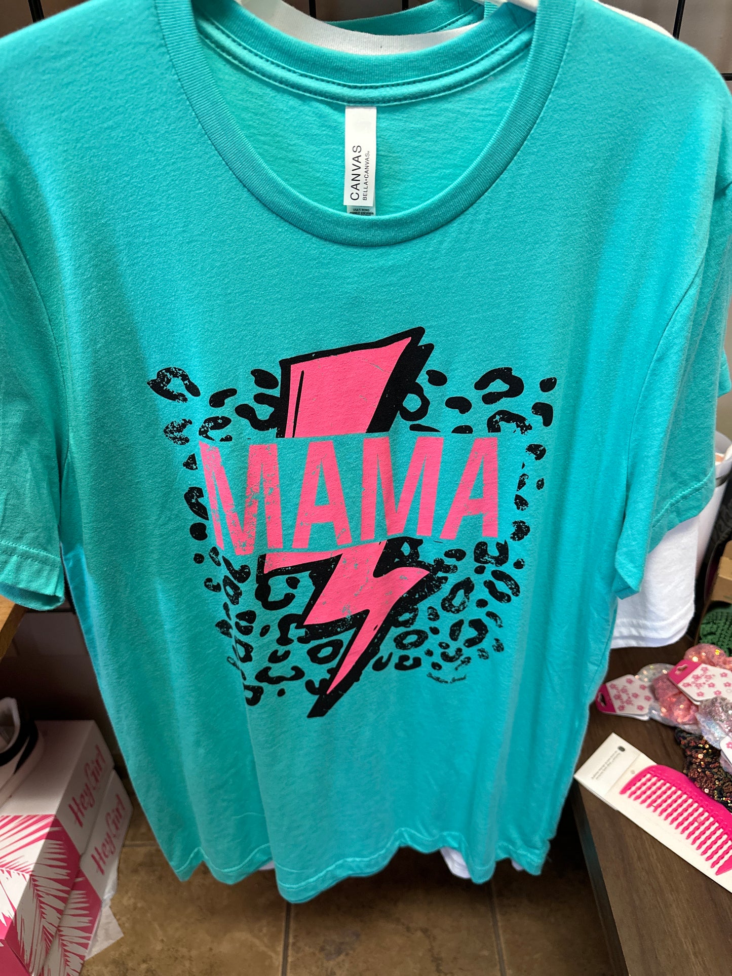 Mama Leopard/Lightning Bolt Tee